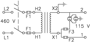 Schematic dwg with Recepticle